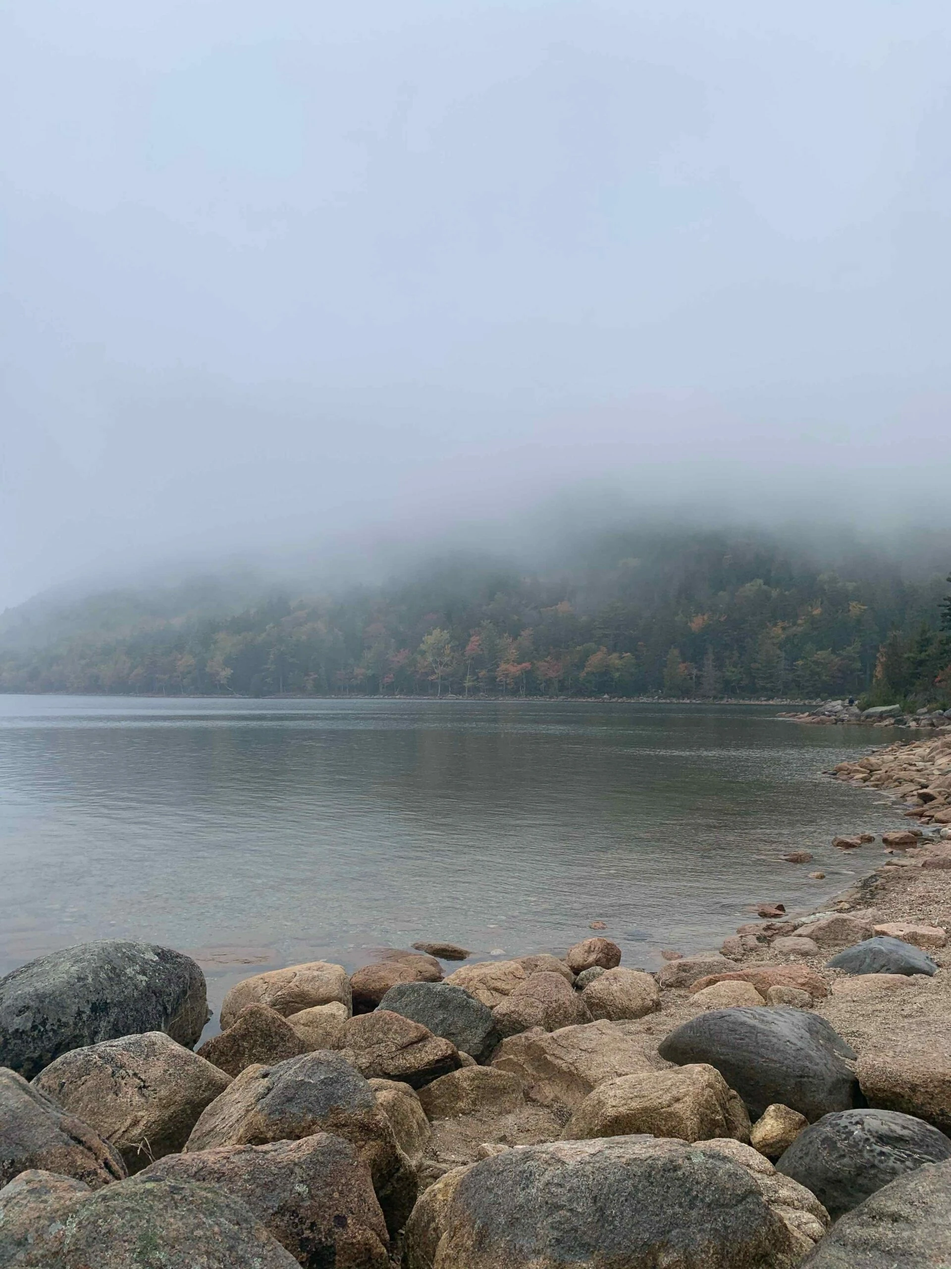 Jordan Pond Fog