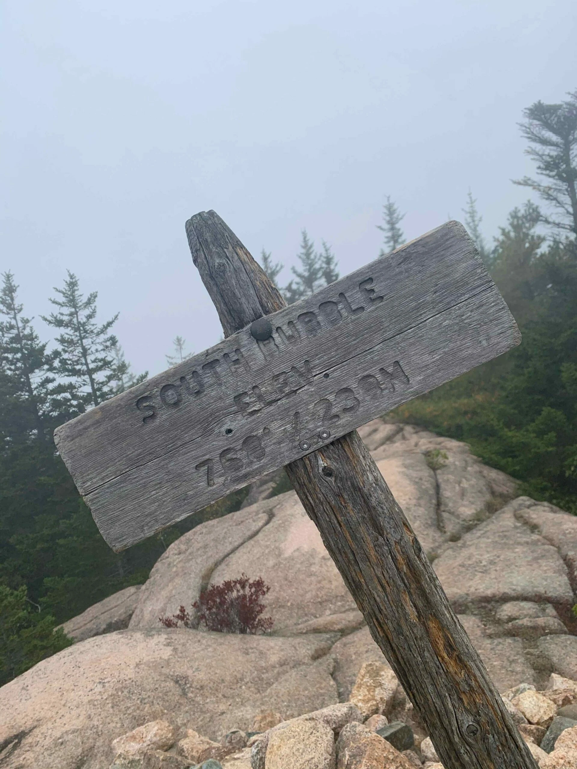 South Bubble Rock Summit